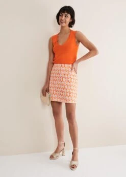 Elysia Geo Mini Skirt -Floral Und Chic 801323939 05 elysia geo mini skirt