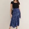 Tana Zebra Print Tiered Midi Skirt -Floral Und Chic 801329570 01 tana zebra print tiered midi skirt