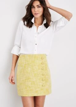 Demelza Tweed Skirt -Floral Und Chic 840063550 05 demelza tweed skirt